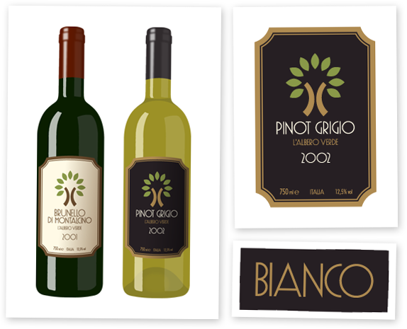 Wine Labels Design